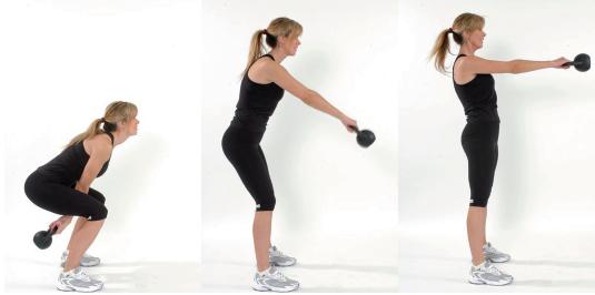 Esercizi: Kettlebell Swing