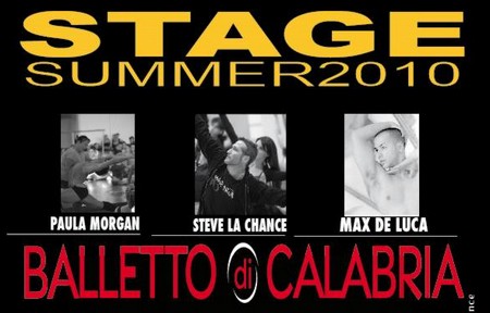 Balletto di Calabria - Summer 2010 - 15-18 luglio - Rende