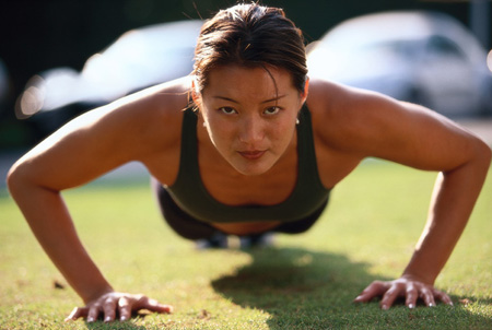 Push-up per rinforzare braccia e petto