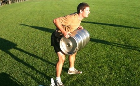 Keg training, l'allenamento con il fusto