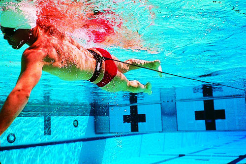 L'allenamento per il nuoto in palestra