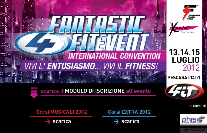 Evento: 4Fit International Fitness Convention