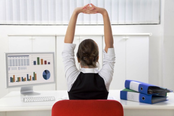 Fitness da ufficio per prevenire il mal di schiena ed altri disturbi