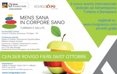 Mens sana in corpore sano, 4-7 Ottobre 2012