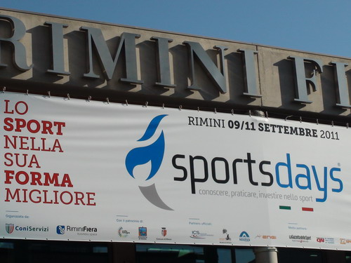 Sports Day, a Rimini dal 26 al 28 Ottobre 2012