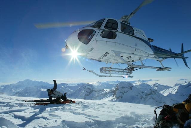 Heliskiing, sci ed elicottero per vette incontaminate