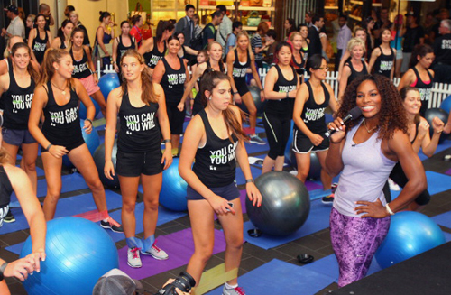 Serena Williams Launches Mobile App Workout IlFitness