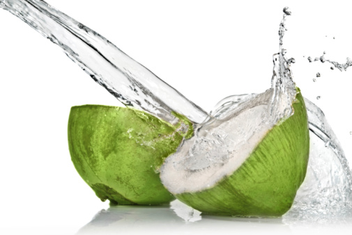 Acqua di cocco, ideale per reidratarsi dopo l'allenamento a bassa intensità