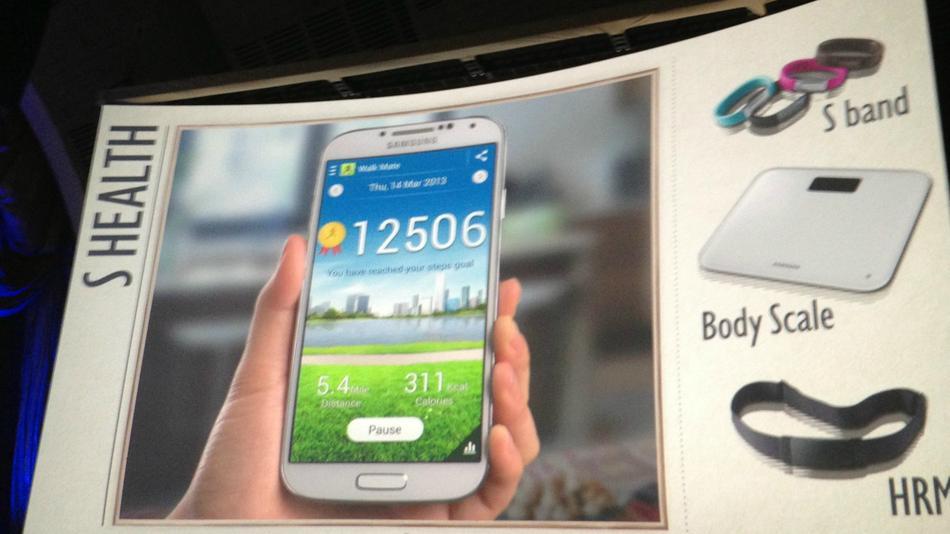 Resta in forma con il nuovo Samsung Galaxy 4 e la sua app amica di linea e salute