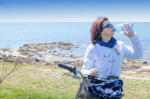 Bicicletta e caldo