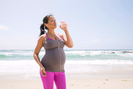 Sport in gravidanza per proteggere il bambino da pressione alta