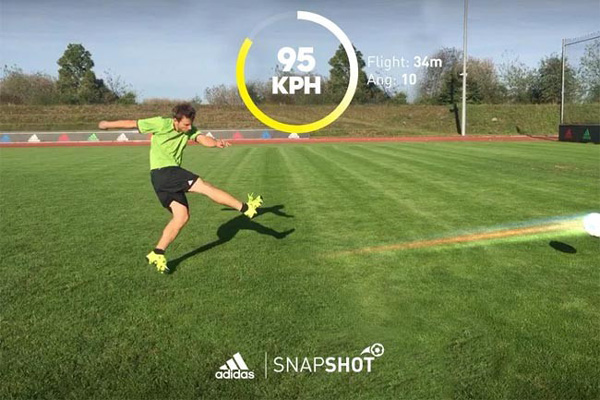 App Adidas Snapshot per chi gioca a calcio