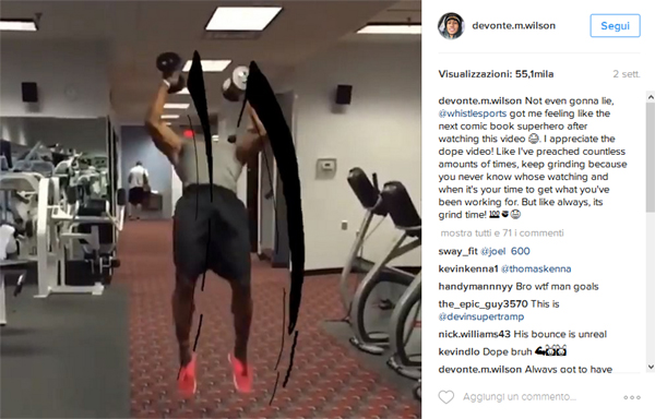 Devonte Wilson e il fitness impossibile, video