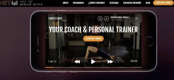 Allenarsi con l’app Hiit4all