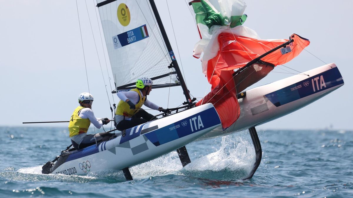 Oro per gli azzurri: Ruggero Tita e Caterina Banti primi nella vela