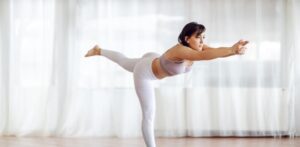 pilates in piedi